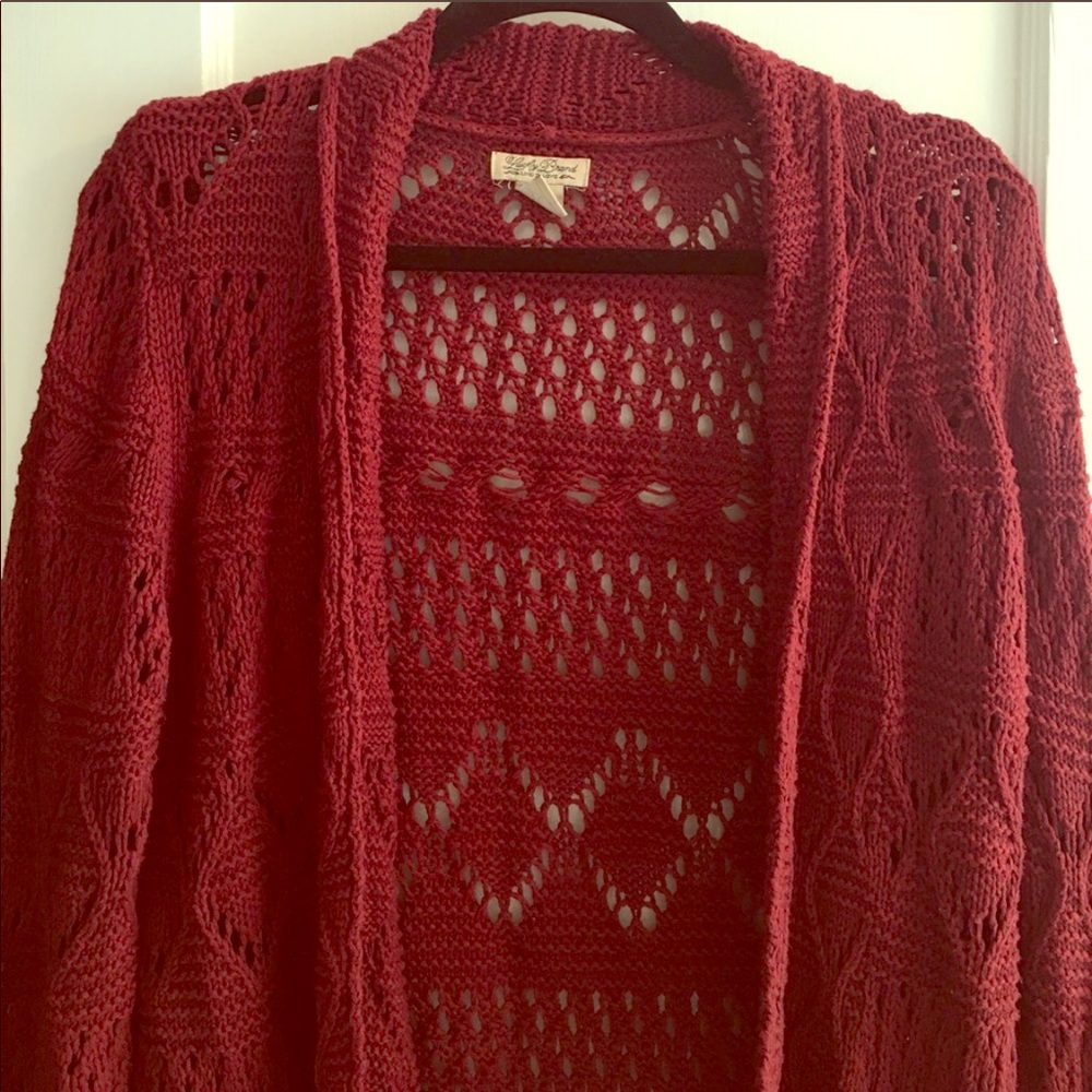 Lucky Brand open sweater